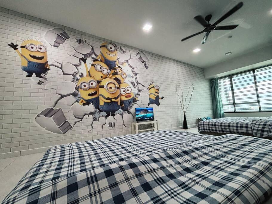 Mount Austin #akademik Banana Minion 3-4pax #mspro Apartment
